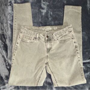 BKE Women's Skinny Jeans in Light Gray